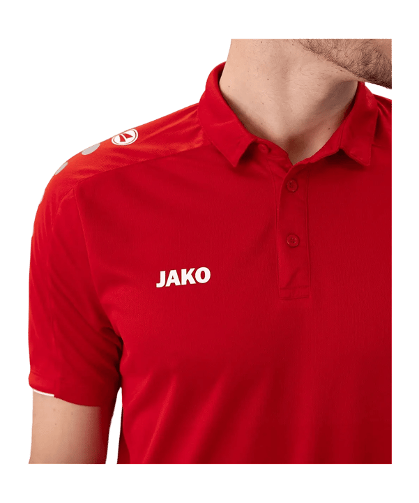 JAKO Classico Polo Enfants Rouge C01 - rouge
