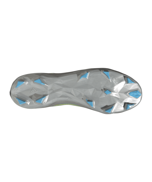 adidas Predator EDGE.3 FG Beyond Fast Silber Schwarz Grün - silber