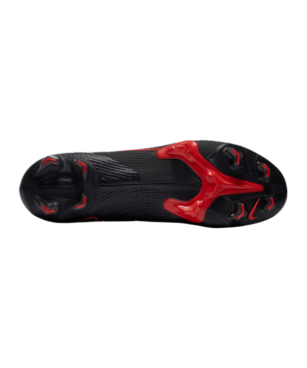 Nike Mercurial Vapor XIII Black X Chile Red Elite FG Schwarz F060 - schwarz