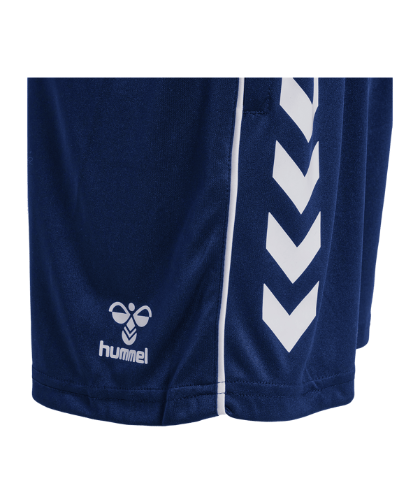 Hummel Core XK Poly Coach Short Kids Blau F7026 - blau
