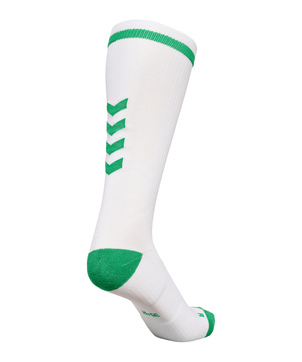Hummel Elite High Socken Weiss Rot F9230 - weiss