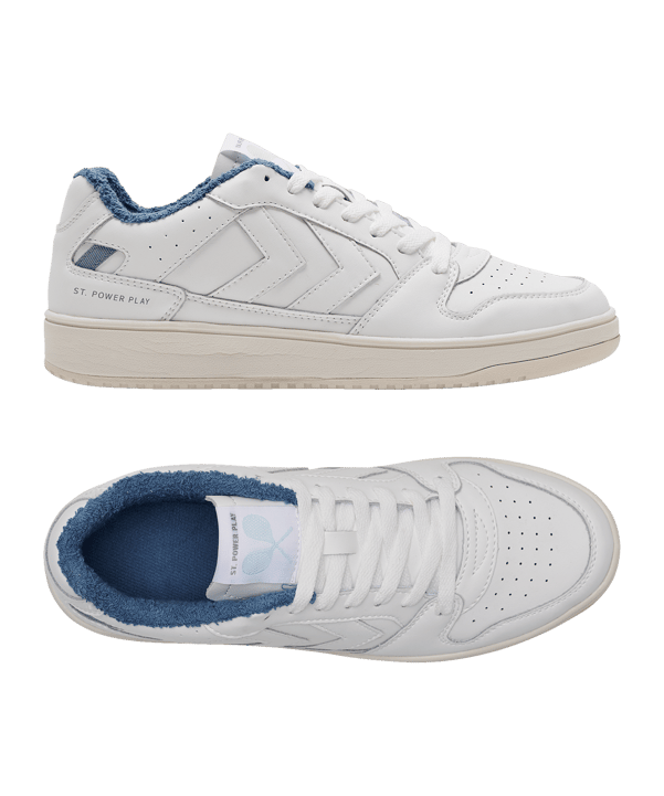 Hummel St. Power Play Retro Sneaker Weiss F9779 - weiss
