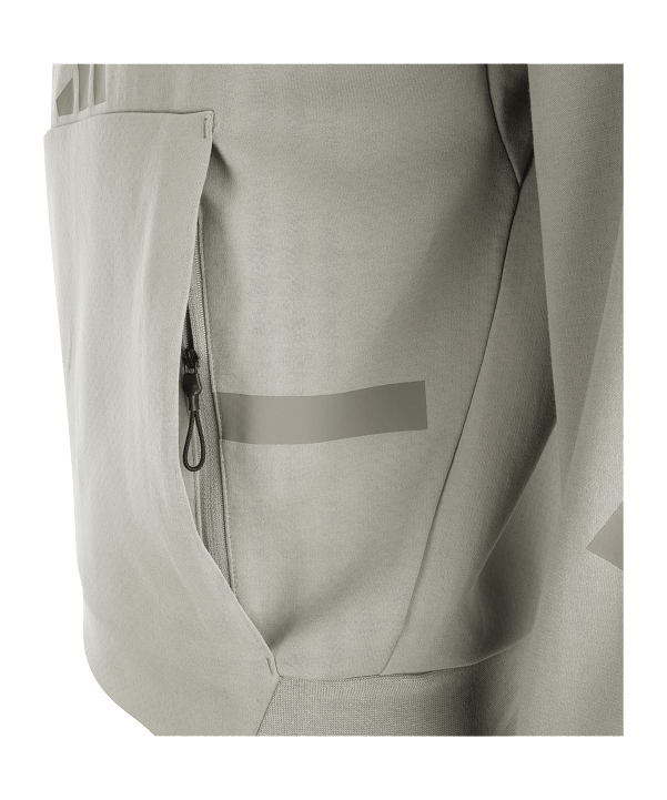 adidas FC Schalke 04 HalfZip Sweatshirt Beige - beige