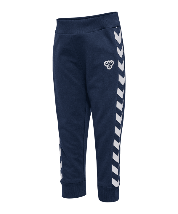 Hummel Mini Reg Chevron Set Trainingsanzug Kids Blau F7459 - blau