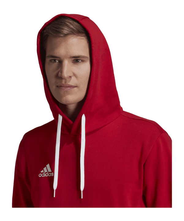 adidas Entrada 22 Hoody Rot - rot