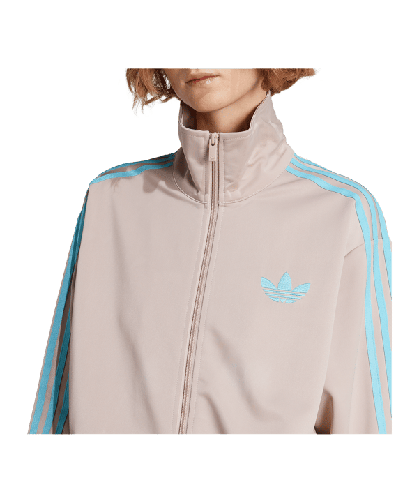 adidas Originals Firebird Track Jacke Damen Beige - beige