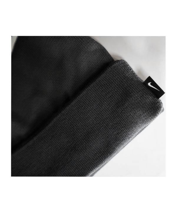 Nike GFA Team Beanie Mütze Grau Weiss F060 - grau