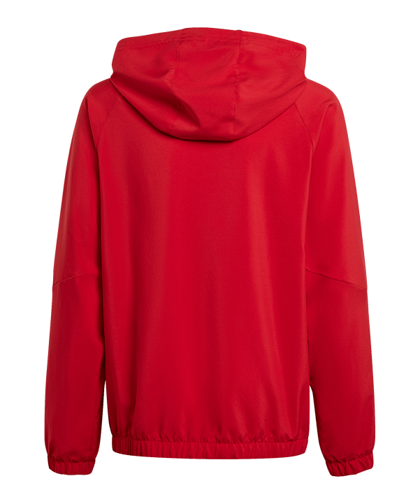 adidas Tiro 24 Windbreaker Kids Rot Weiss - rot