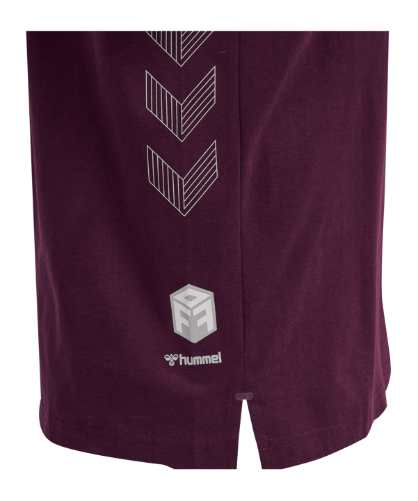 Hummel Move Grid T-Shirt Rot F3506 - rot