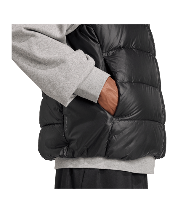 adidas Essentials Climawarm Synthetic Down Puffer Weste Schwarz - schwarz