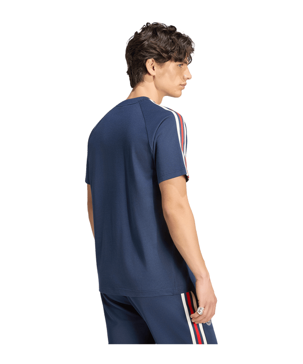 adidas Originals FC Bayern München T-shirt Blauw - blauw