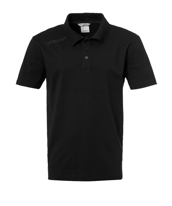 uhlsport Essential Poloshirt Schwarz F01 - schwarz
