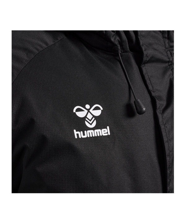 Hummel hmlGO Parka Schwarz F2001 - schwarz