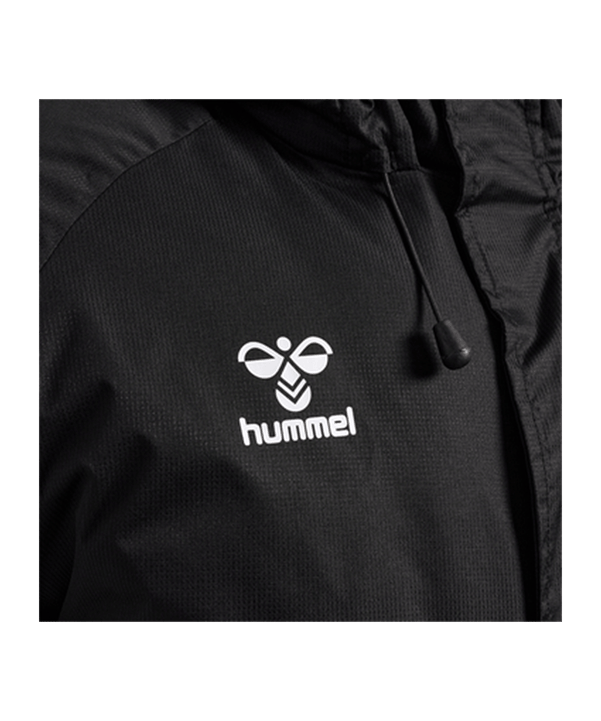 Hummel Go Parka Zwart F2001 - zwart