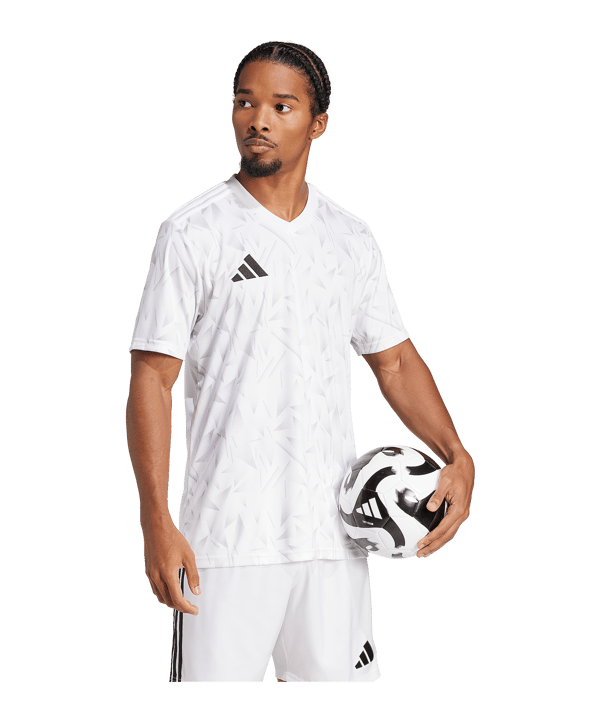 adidas Team Icon 25 Trikot Weiß - weiss