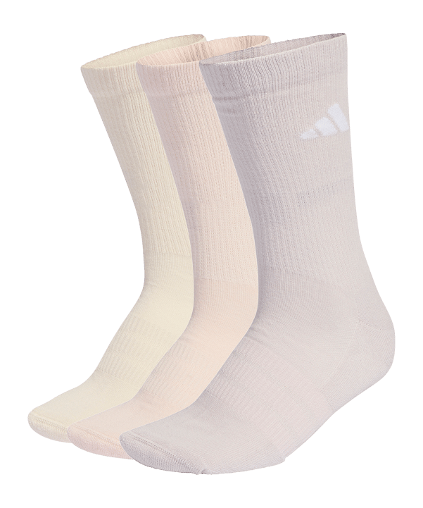 adidas Cushioned Sportswear Crew 3 Pair Pack Socken Weiß - weiss
