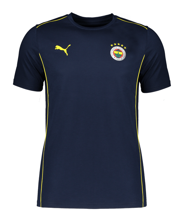 PUMA Fenerbahce Istanbul Casual T-Shirt Blau F12 - blau