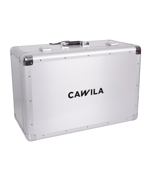 Cawila LIGA Teamtrolley 650x320x430 mm Silber - silber