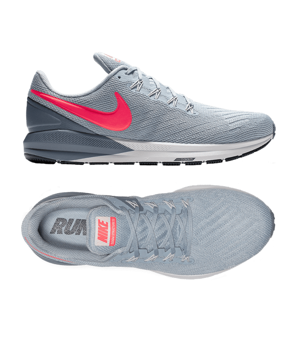 Nike Air Zoom Structure 22 Running Grau F405 - grau