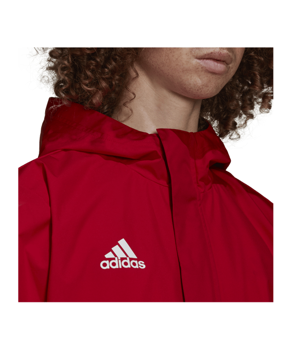 adidas Entrada 22 Allwetterjacke Rot - rot