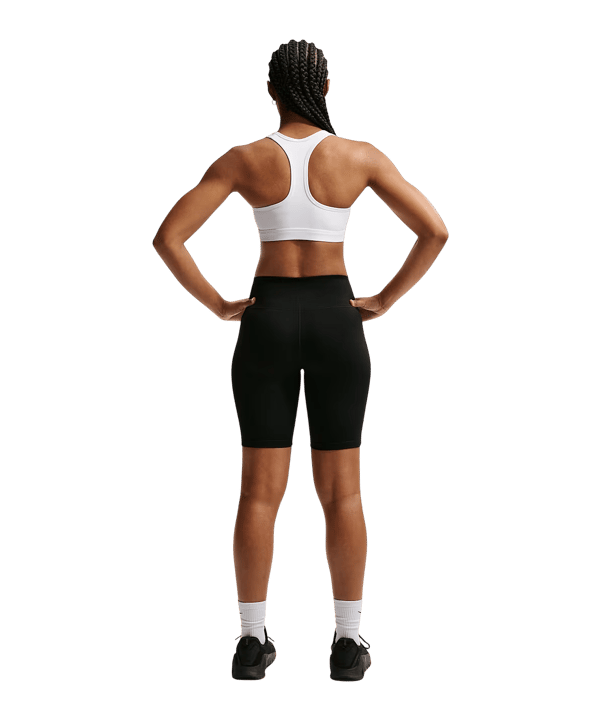 Nike Swoosh Medium Support Sport-BH Damen Weiß F100 - weiss