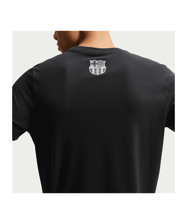 Nike FC Barcelone Swoosh T-Shirt Noir C010 - noir