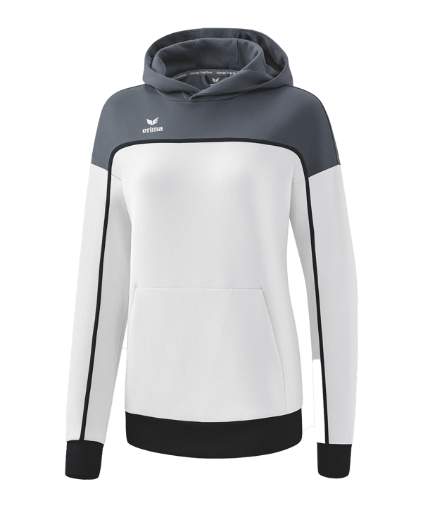 Erima Change by Hoody Damen Weiss Grau - weiss