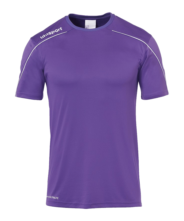 uhlsport Stream 22 Trikot kurzarm Lila Weiss F19