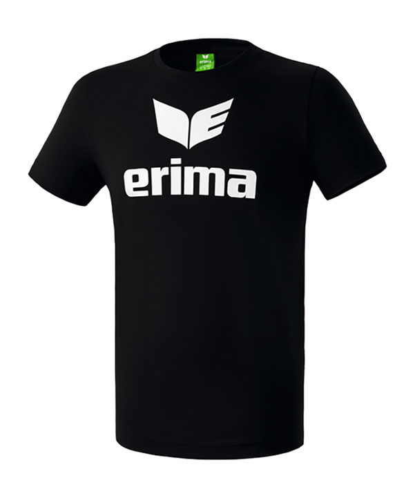 Erima Promo T-Shirt Kids Schwarz Weiss - schwarz