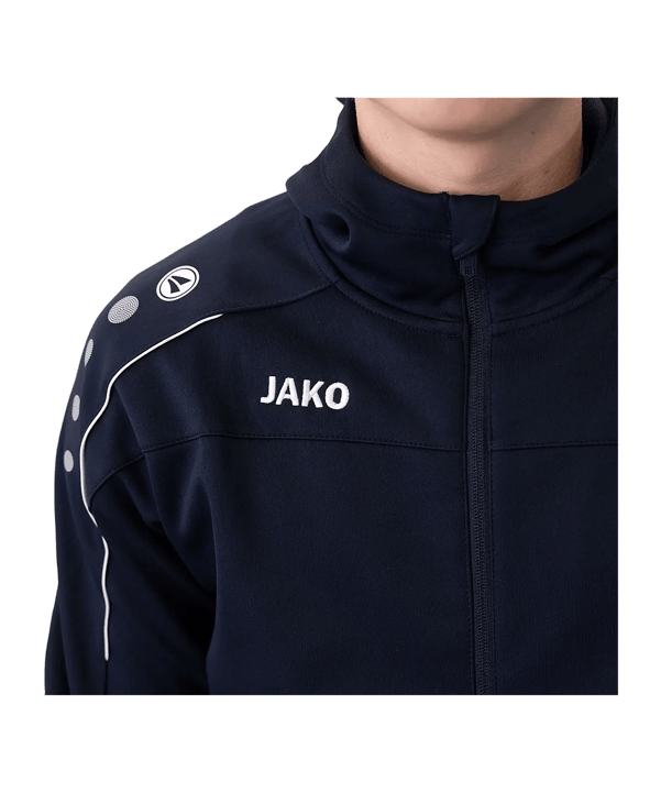 JAKO Classico Giacca con cappuccio Blu C09 - blu
