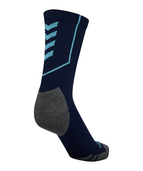 Hummel Pro Training Low Neon Socken Blau F7553 - blau