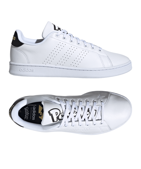 adidas Pokemon Advantage Weiss Schwarz - weiss