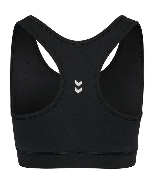 Hummel Pulse Light Support Sport-BH Damen Schwarz F2001 - schwarz