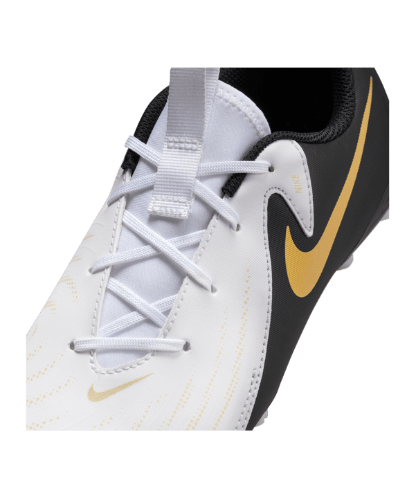 Nike Jr Phantom GX II Academy FG/MG Mad Ready Weiss Schwarz F100 - weiss