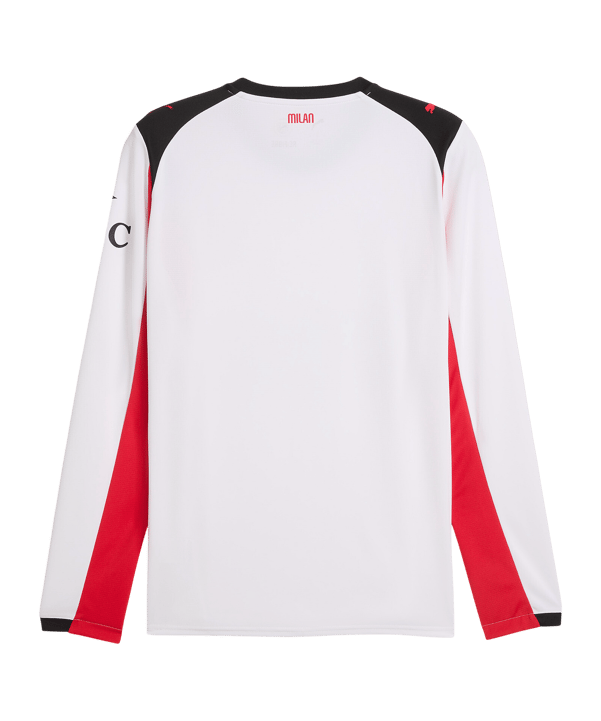 PUMA AC Mailand Replica Trikot langarm Away Weiß F02 - weiss