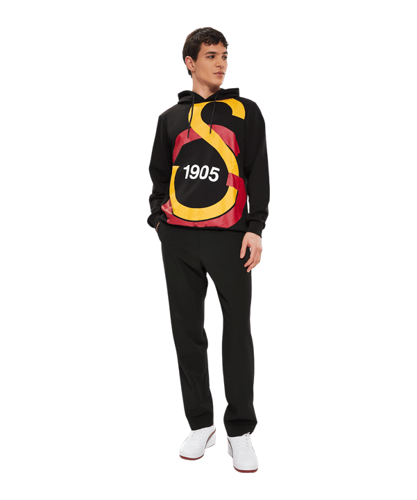 Galatasaray Istanbul Big Logo Sweatshirt Schwarz - schwarz