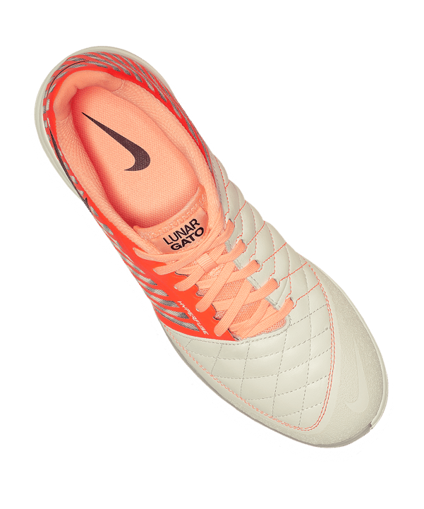 Nike 5 Five Lunar Gato II Futsal IC F128 - orange