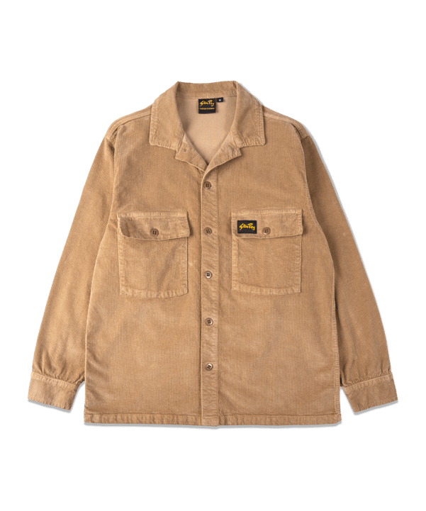 Stan Ray Cord CPO Jacke Braun - braun
