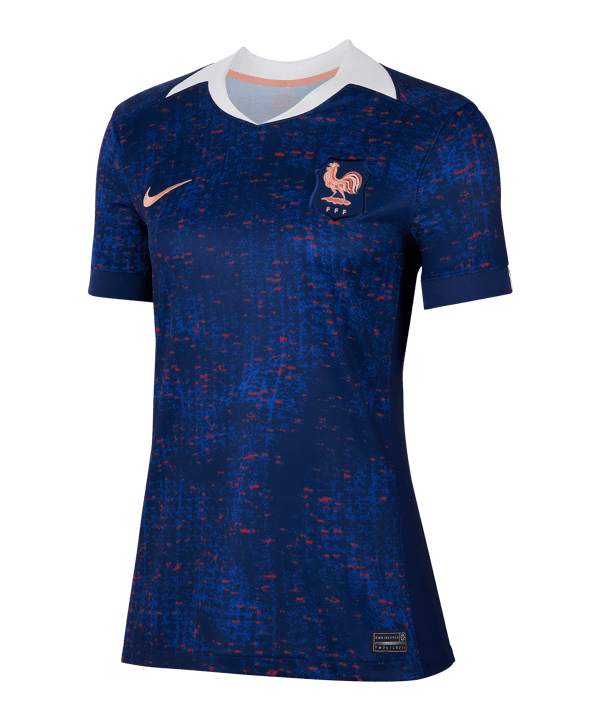 Nike FFF Frankreich Trikot Home 2025 Damen Blau F492 - blau