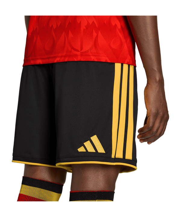 adidas Belgien Short Home WM 2026 Schwarz - schwarz