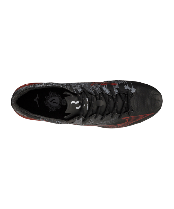 Mizuno Alpha Made in Japan FG Sergio Ramos 4 Schwarz Rot F04 - schwarz