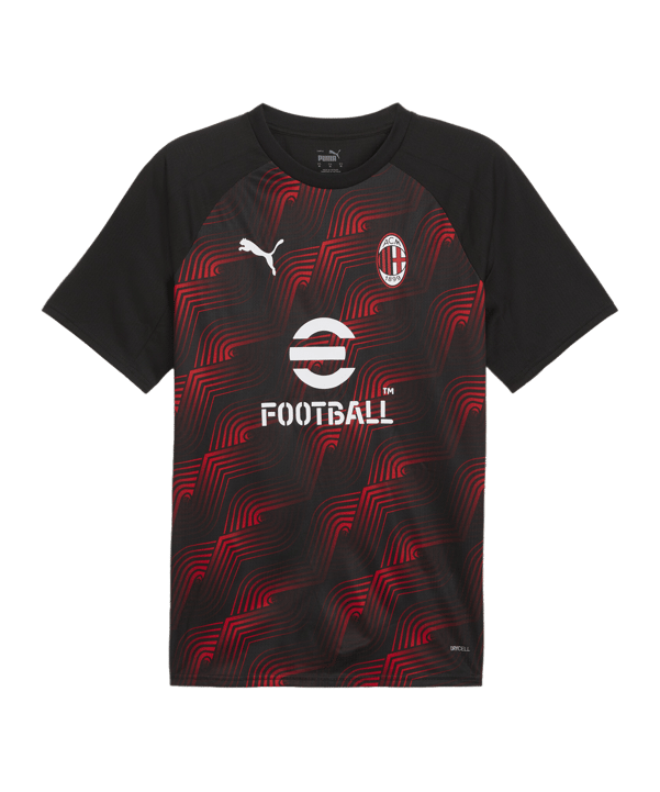 PUMA AC Mailand Prematch Shirt 2023/2024 Schwarz F01 - schwarz