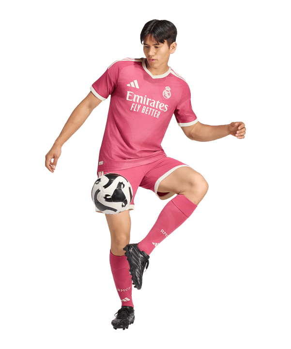 adidas Real Madrid Authentic Trikot 3rd 2026/2027 Rosa