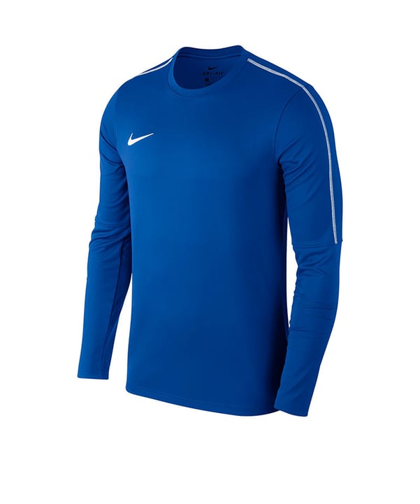 Nike Park 18 Crew Top Sweatshirt Blau F463 - blau