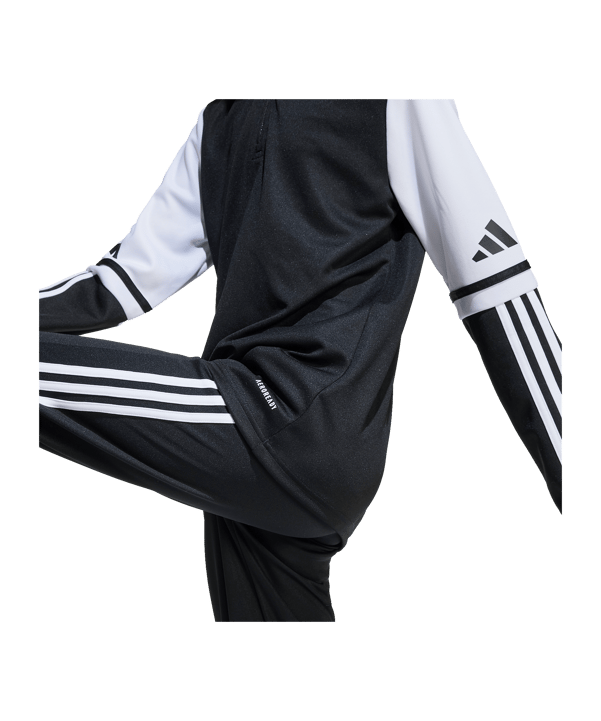 adidas Squadra 25 HalfZip Sweatshirt Kids Schwarz - schwarz