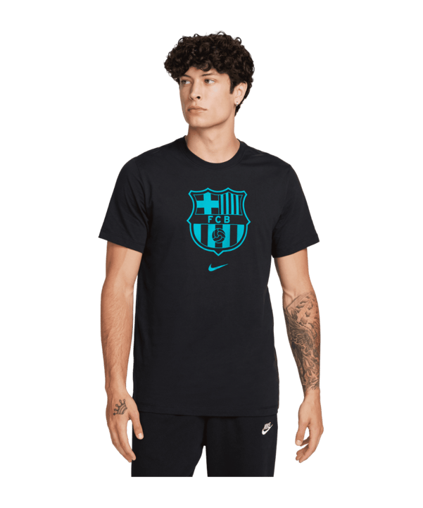 Nike FC Barcelona T-Shirt Schwarz F011 - schwarz