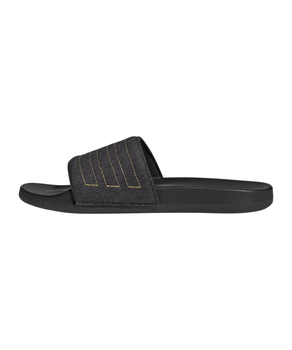 adidas Adilette Comfort Badelatsche Schwarz - schwarz