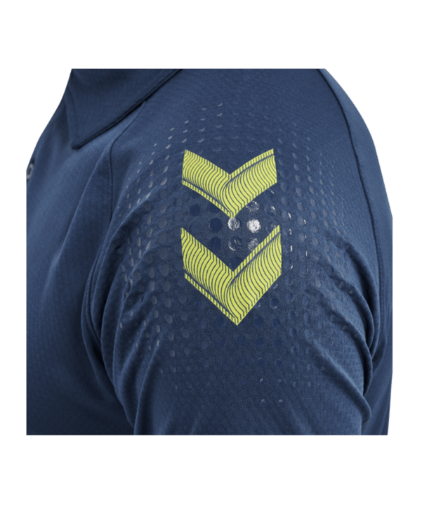 Hummel hmlLEAD Functional Poloshirt Blau F7642 - blau