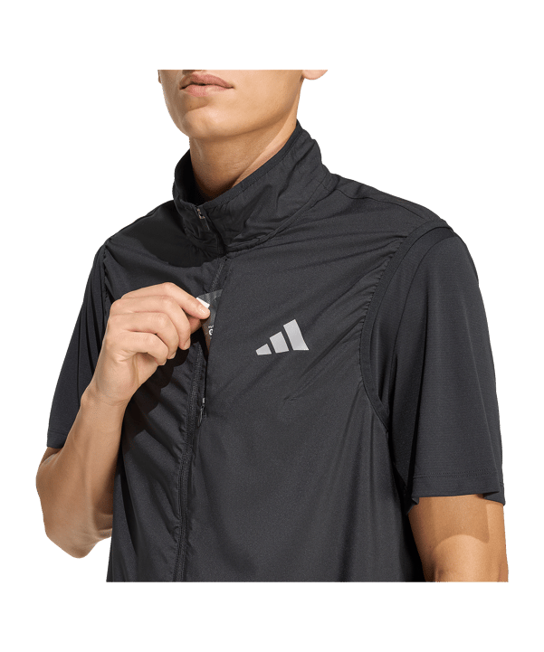 adidas adi365 Essentials Running Gilet Nero - nero