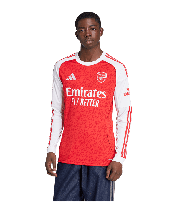 adidas FC Arsenal London Langarm Trikot Home 2025/2026 Rot - rot